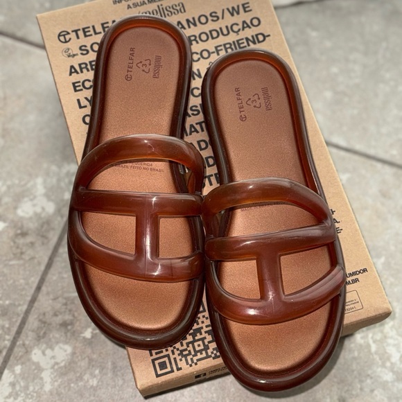 Melissa x Telfar Jelly Slides - Picture 1 of 6
